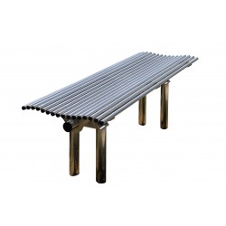 Klupa inox, bez naslona
