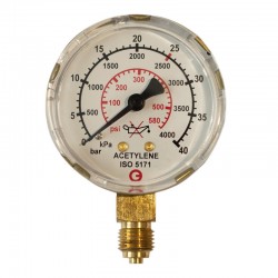 Acetylen-Manometer 0-18...