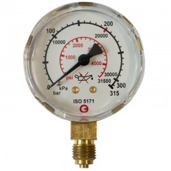 Manometer za Ar/CO2 0-200...