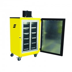 Oven for drying electrodes...