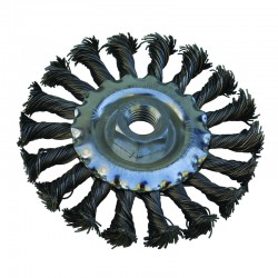 Børste ståltråd rotation