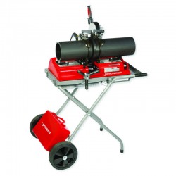 Machine for welding plastic...