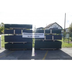 PANEL 2,50X1,73M RAL 6005...
