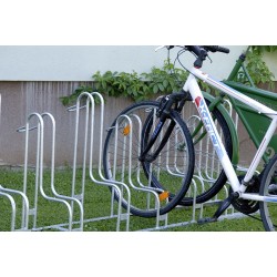 Galvaniseret cykelstativ -...