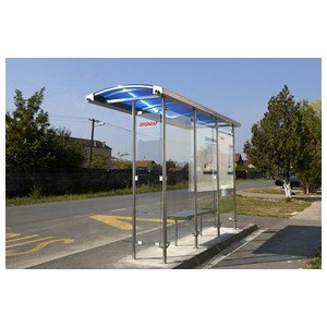 Producție proprie de echipamente comunale, containere deșeuri, bănci, sală de așteptare